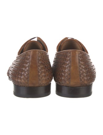 Salvatore Ferragamo Leather Derby Shoes