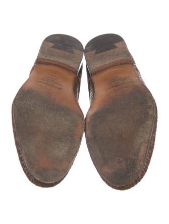 Salvatore Ferragamo Leather Derby Shoes