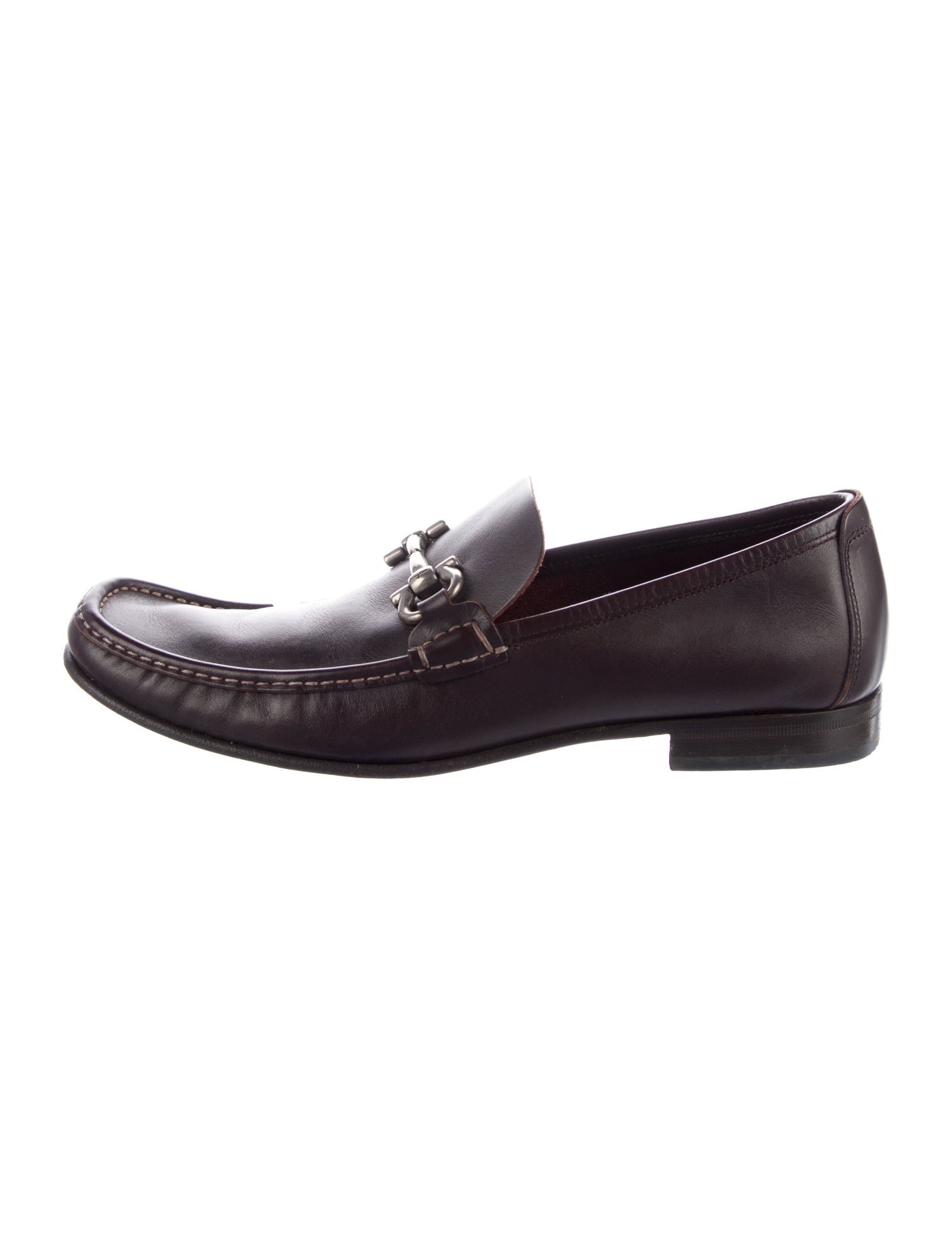 Salvatore Ferragamo Leather Dress Loafers