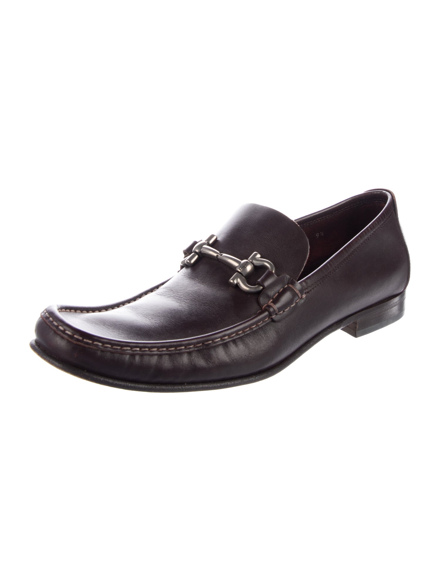 Salvatore Ferragamo Leather Dress Loafers