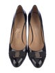 Salvatore Ferragamo Vara Bow Accent Patent Leather Pumps