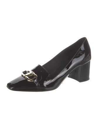 Salvatore Ferragamo Vara Bow Accent Patent Leather Pumps