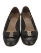 Salvatore Ferragamo Vara Bow Accent Leather Pumps