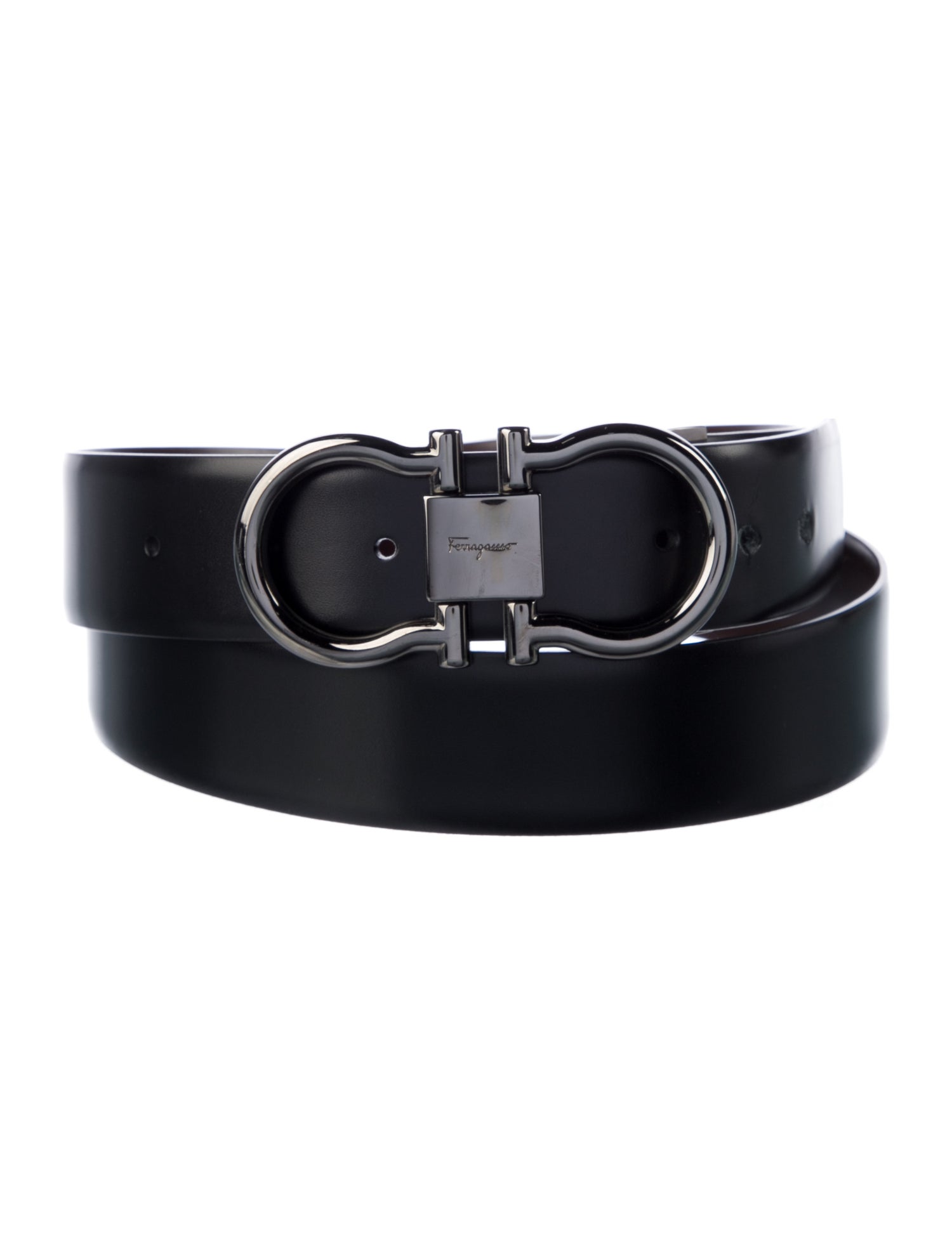 Ferragamo Leather Belt Kit