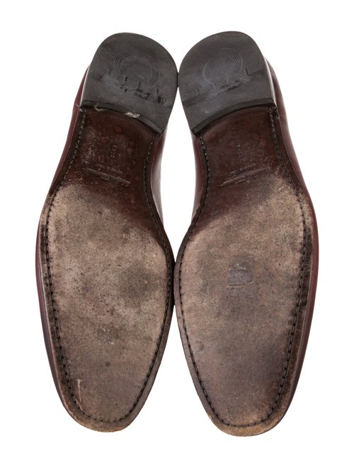 Salvatore Ferragamo Leather Dress Loafers