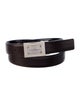 Salvatore Ferragamo Skinny Leather Belt