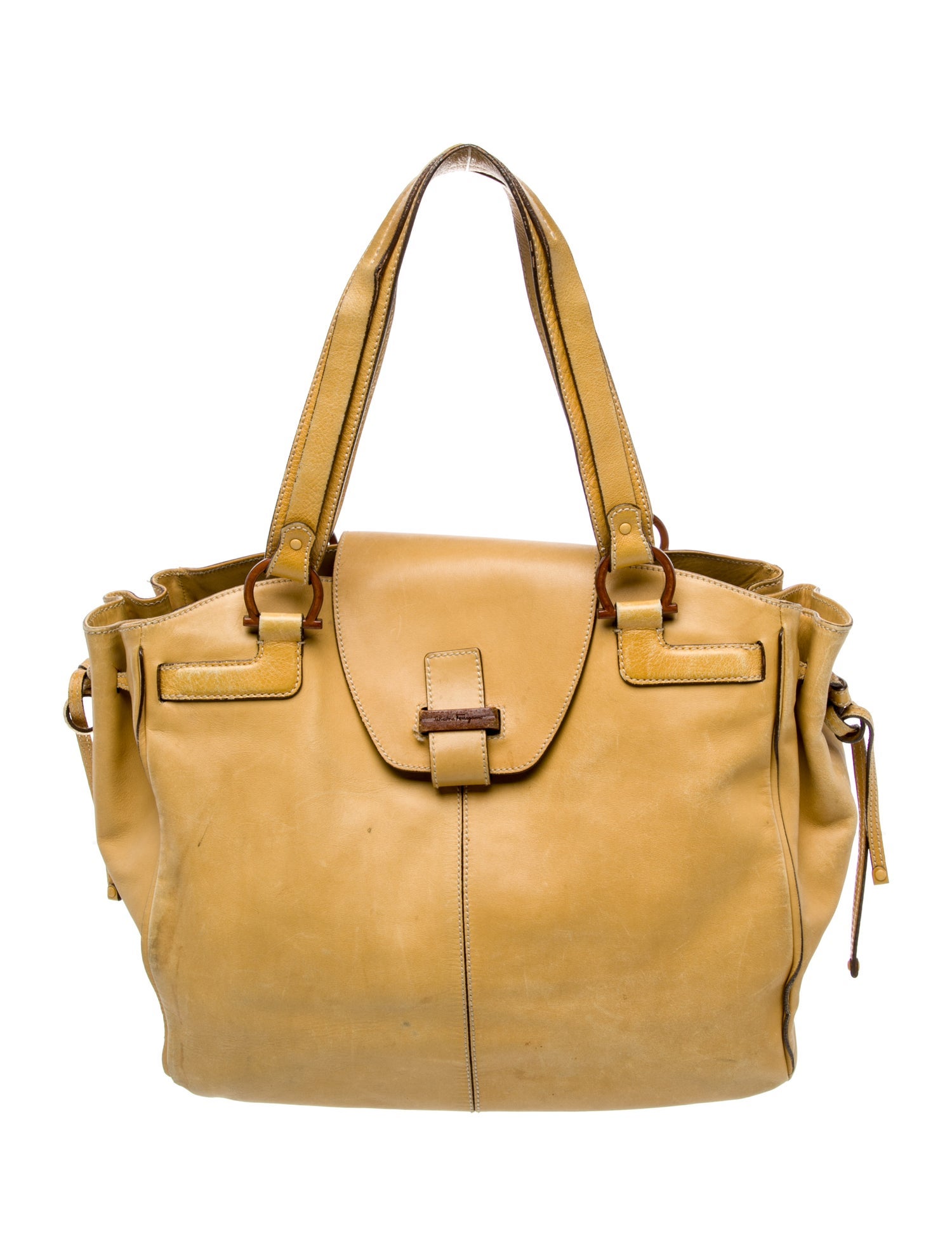 Salvatore Ferragamo Leather Shoulder Bag