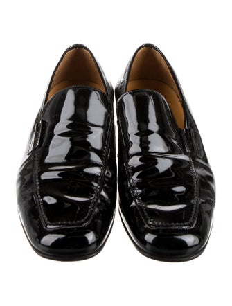 Salvatore Ferragamo Patent Leather Loafers
