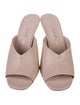 Salvatore Ferragamo Leather Slides