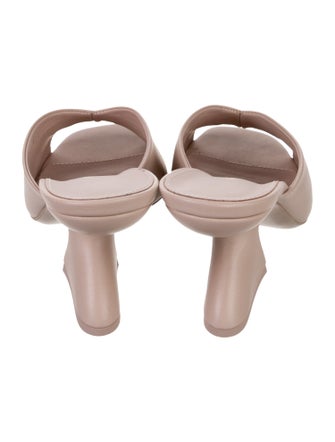 Salvatore Ferragamo Leather Slides