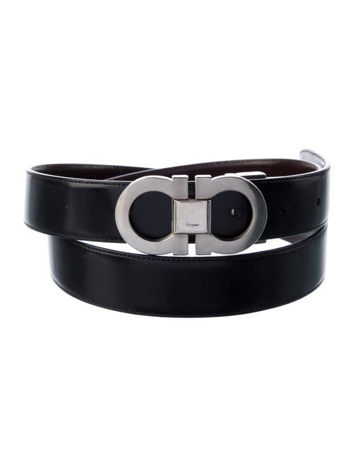 Salvatore Ferragamo Skinny Leather Belt Kit