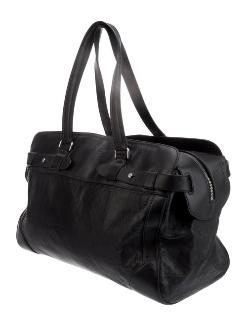 Salvatore Ferragamo Leather Weekender Bag
