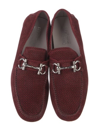 Salvatore Ferragamo Suede Drivers