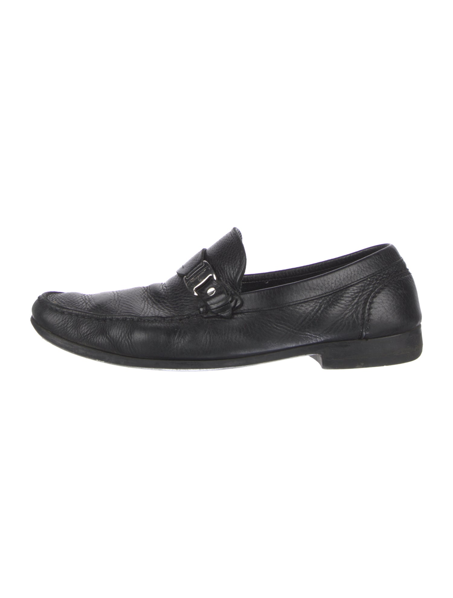 Salvatore Ferragamo Leather Dress Loafers