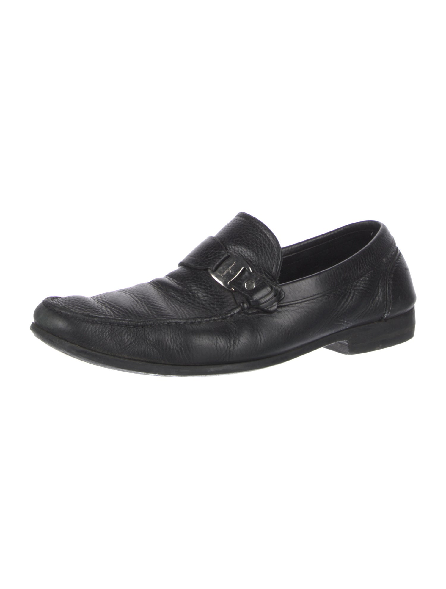 Salvatore Ferragamo Leather Dress Loafers