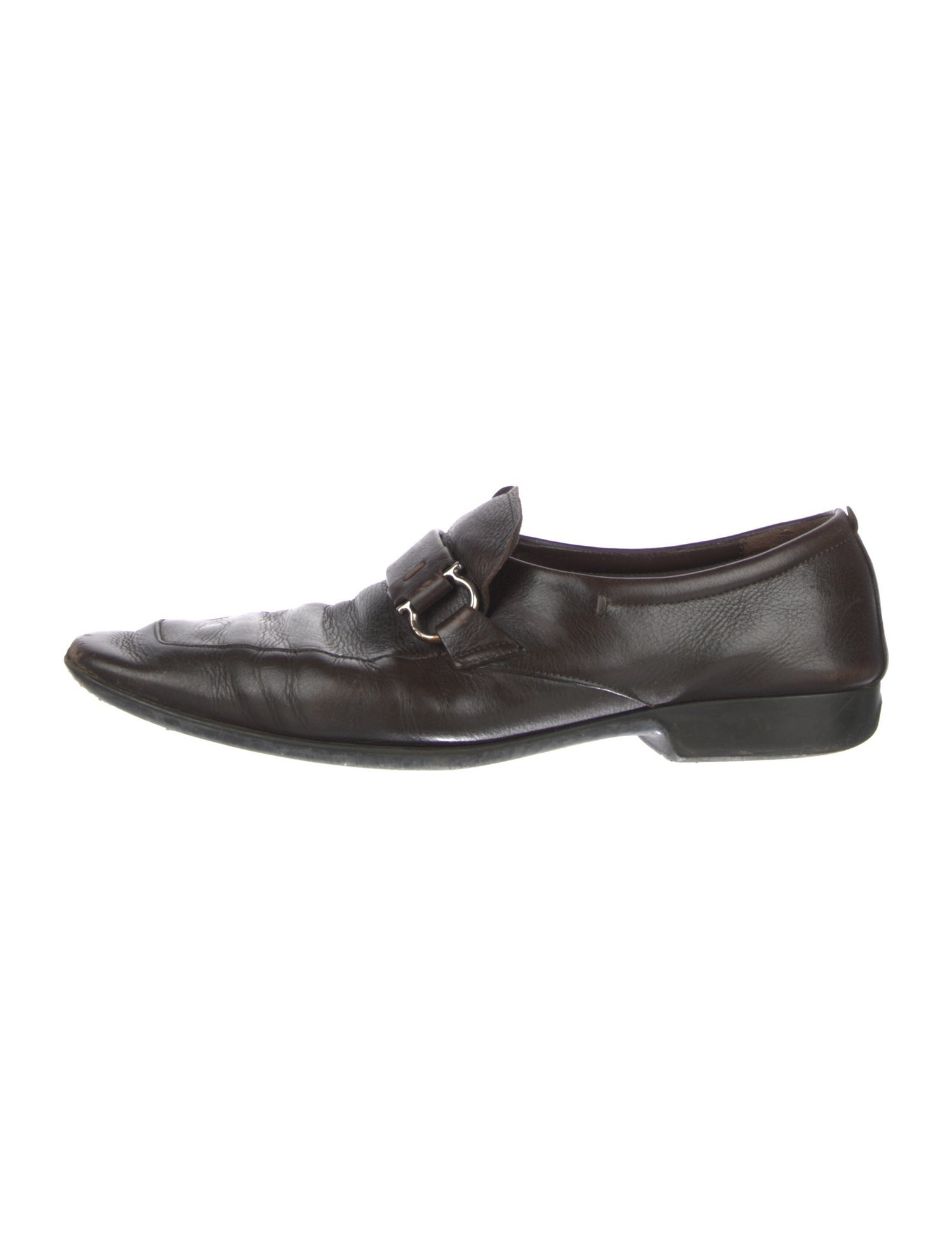 Salvatore Ferragamo Leather Dress Loafers