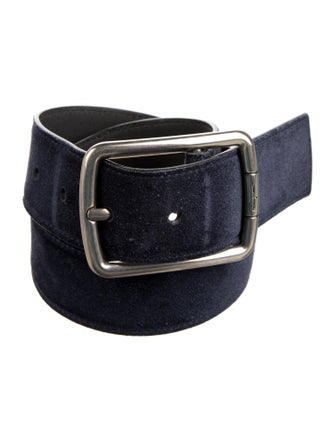 Salvatore Ferragamo Suede Waist Belt