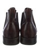 Salvatore Ferragamo Leather Chelsea Boots