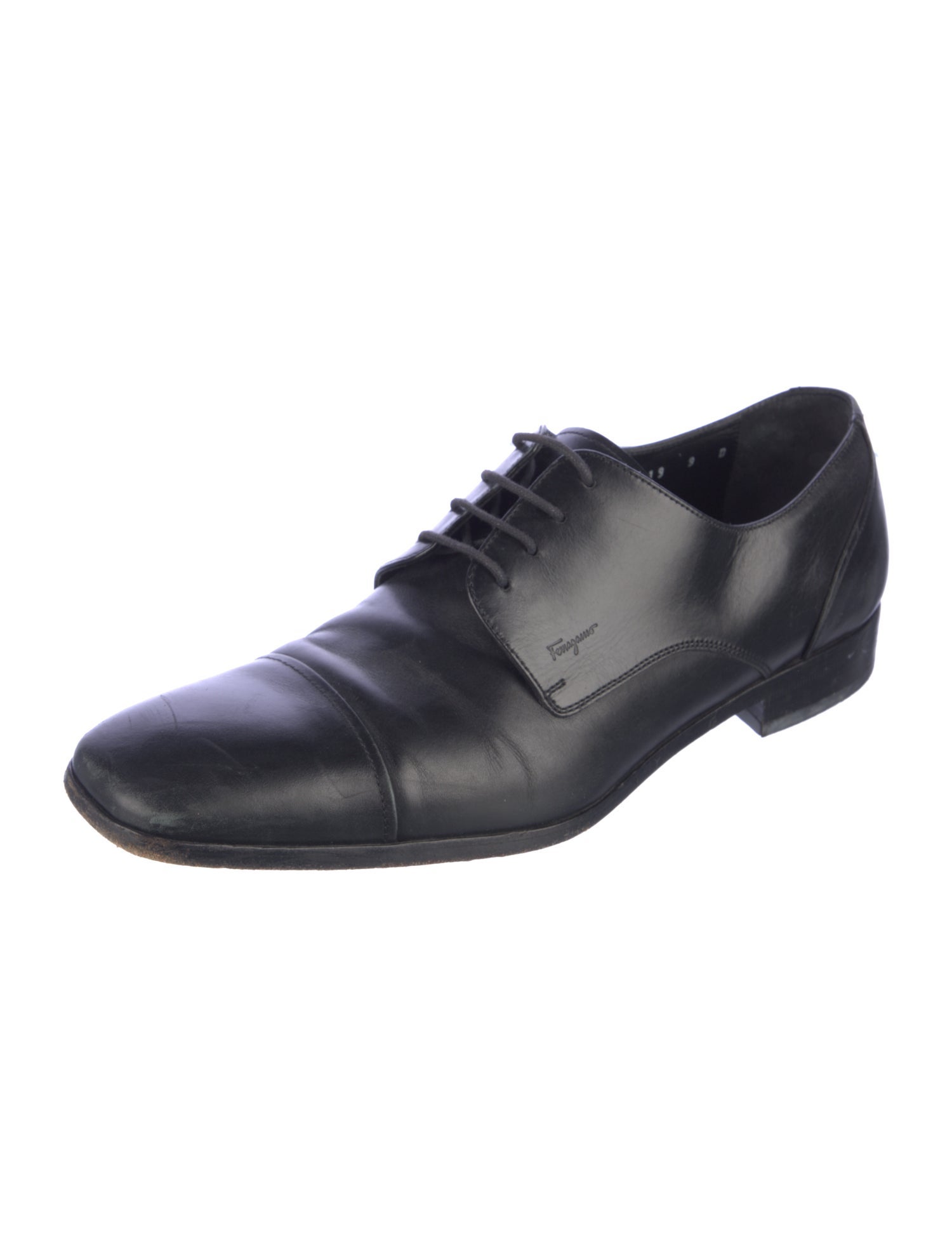 Salvatore Ferragamo Leather Derby Shoes