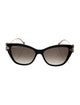 Salvatore Ferragamo Gancini Logo Cat-Eye Sunglasses