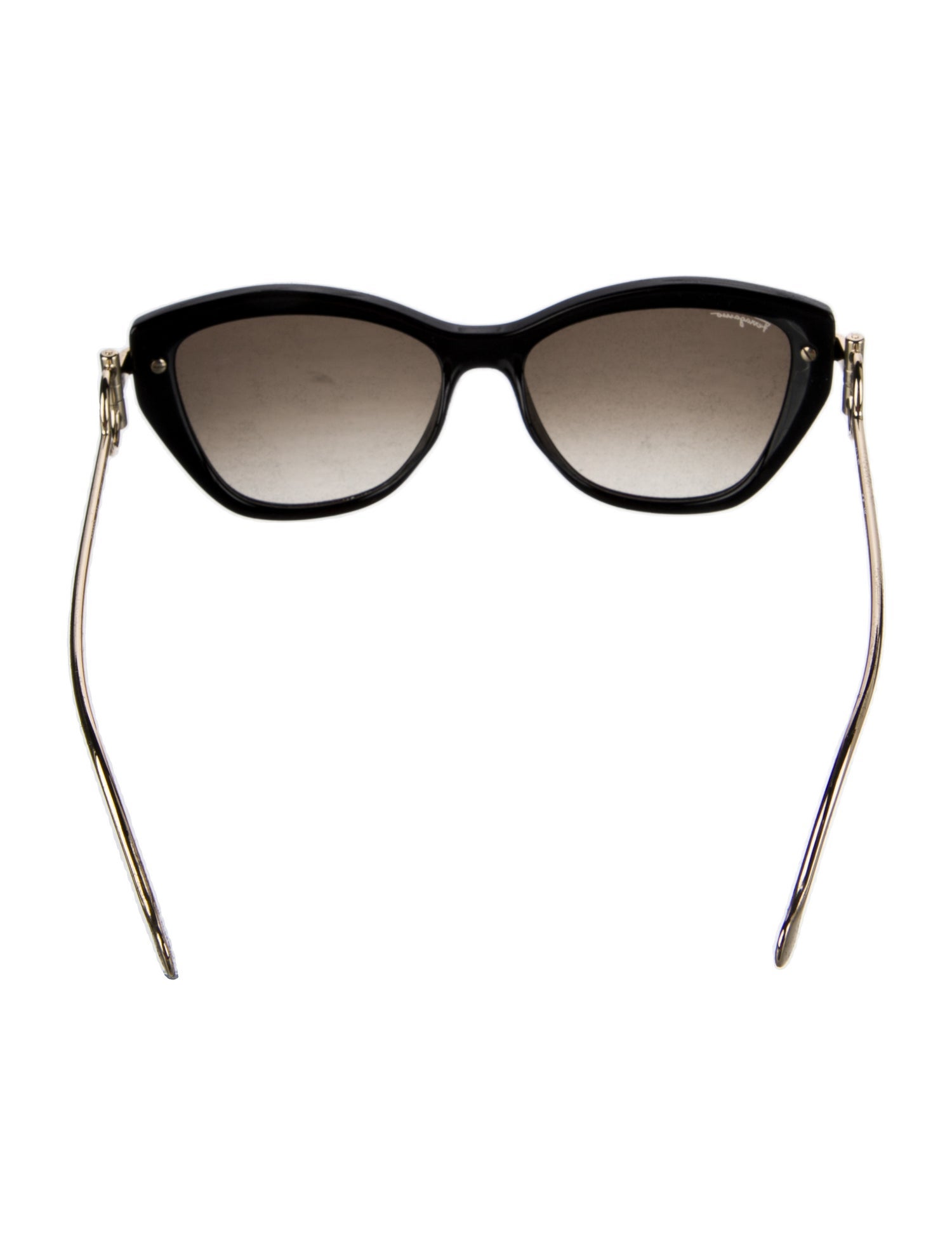 Salvatore Ferragamo Gancini Logo Cat-Eye Sunglasses