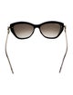 Salvatore Ferragamo Gancini Logo Cat-Eye Sunglasses