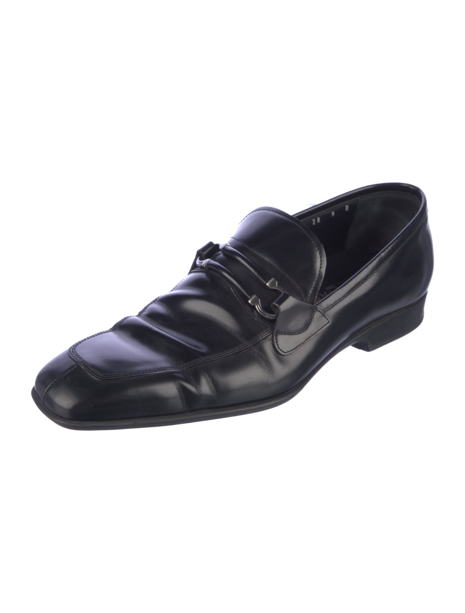 Salvatore Ferragamo Leather Dress Loafers