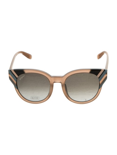 Salvatore Ferragamo Cat-Eye Tinted Sunglasses
