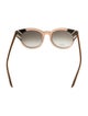 Salvatore Ferragamo Cat-Eye Tinted Sunglasses