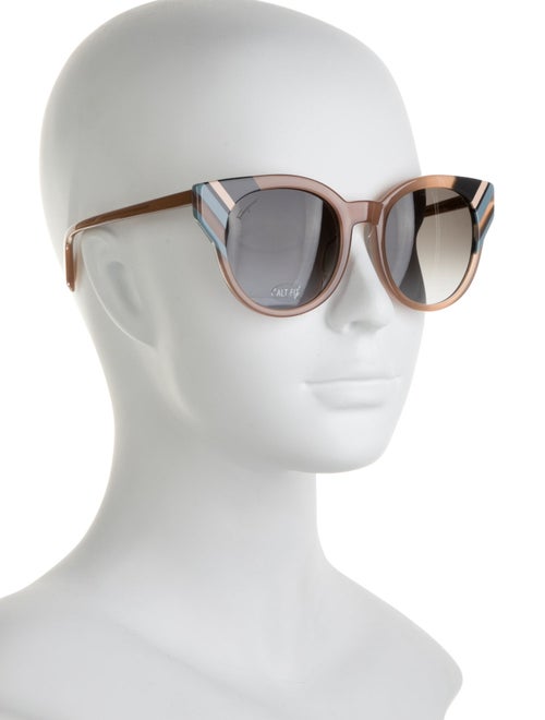 Salvatore Ferragamo Cat-Eye Tinted Sunglasses