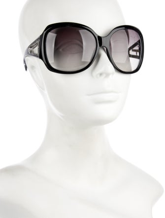 Salvatore Ferragamo Oversize Gradient Sunglasses
