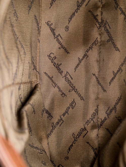 Salvatore Ferragamo Gancini Top Handle Bag