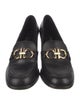 Salvatore Ferragamo Gancini Logo Leather Pumps