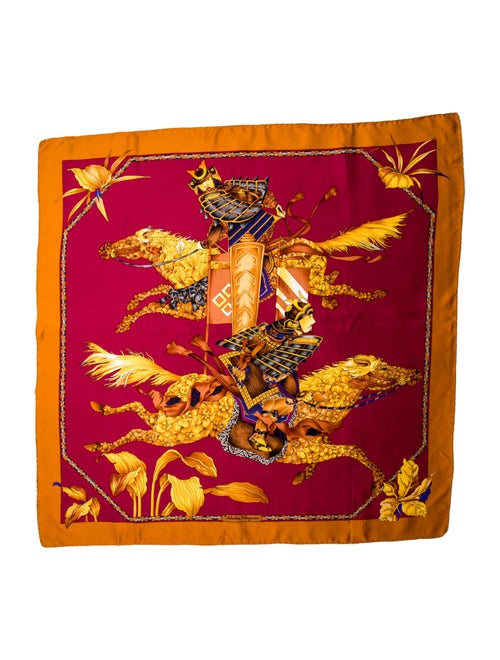Salvatore Ferragamo Silk Printed Scarf