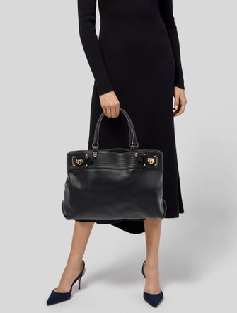 Salvatore Ferragamo Leather Tote