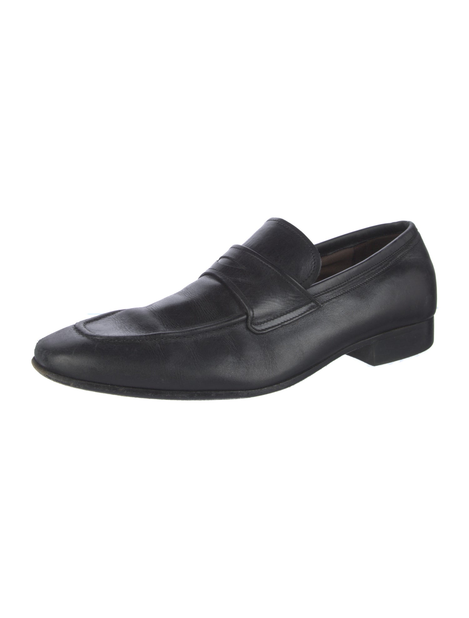 Salvatore Ferragamo Leather Dress Loafers