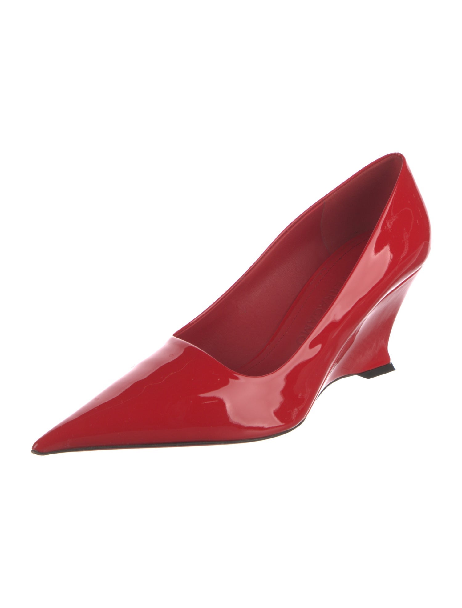 Salvatore Ferragamo Patent Leather Pumps