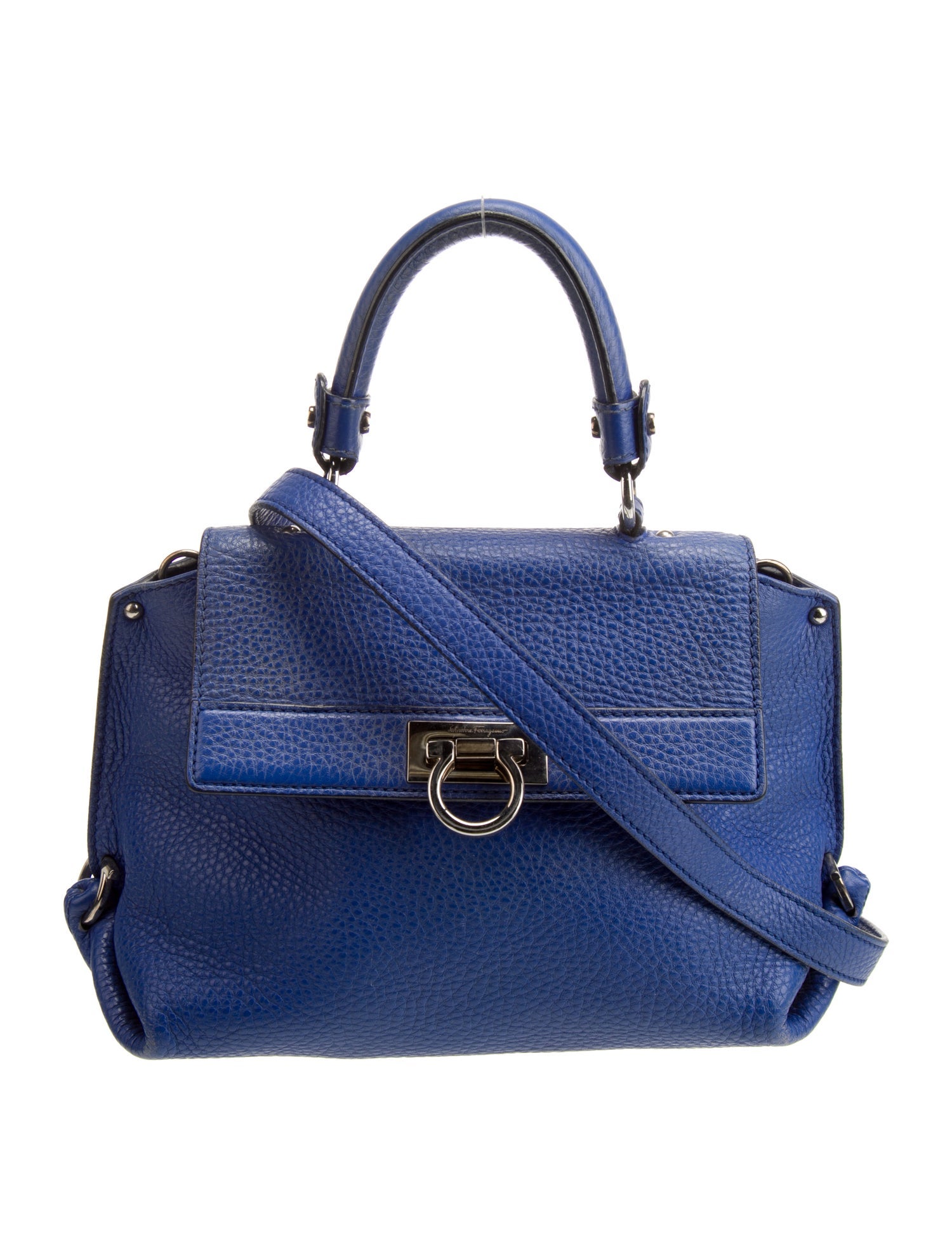 Salvatore Ferragamo Gancio Top Handle Bag