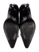 Salvatore Ferragamo Patent Leather Bow Accents Pumps