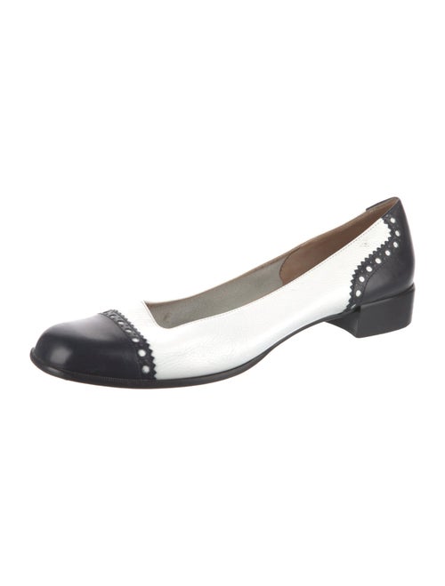 Salvatore Ferragamo Boutique Leather Ballet Flats