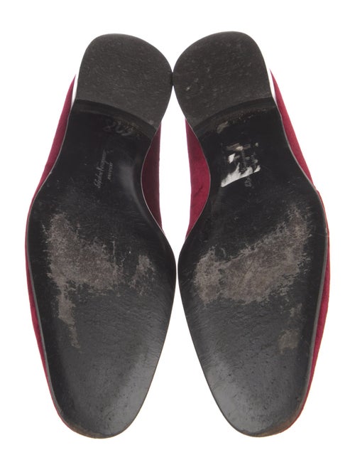 Salvatore Ferragamo Velvet Loafers