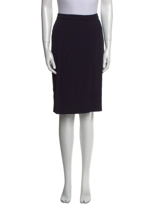 Salvatore Ferragamo Wool Knee-Length Skirt
