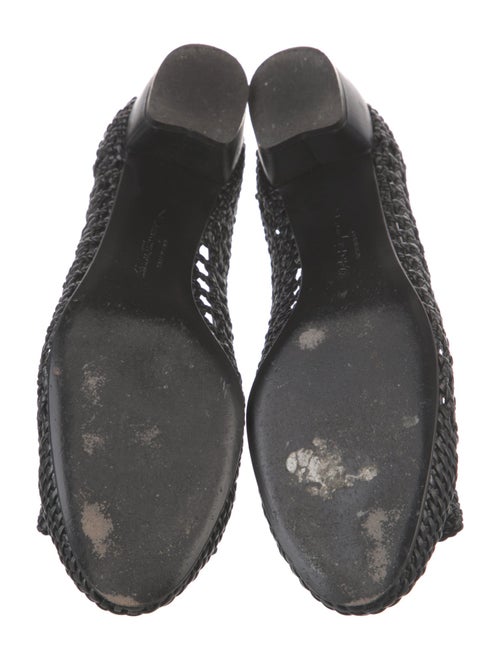 Salvatore Ferragamo Vara Bow Accent Leather Pumps