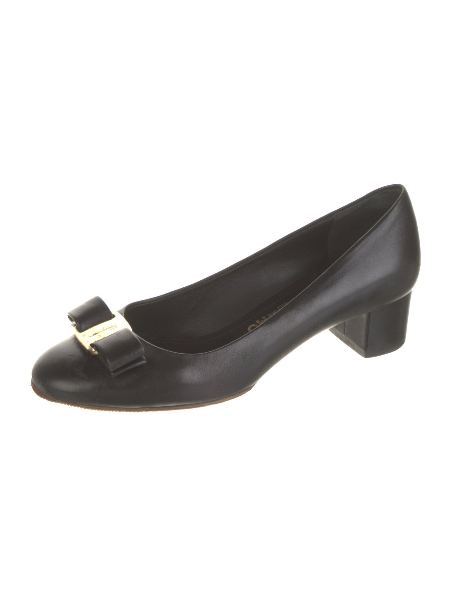 Salvatore Ferragamo Leather Pumps