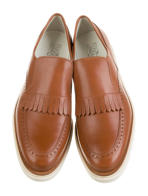 Salvatore Ferragamo Leather Loafers