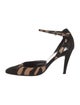 Salvatore Ferragamo Ponyhair Animal Print D'Orsay Pumps