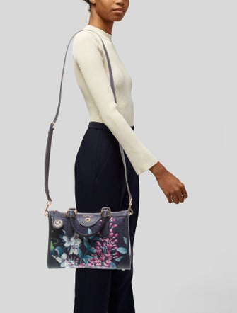 Salvatore Ferragamo Nylon Top Handle Bag