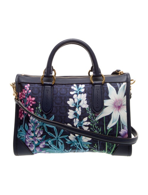 Salvatore Ferragamo Nylon Top Handle Bag