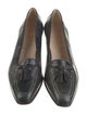 Salvatore Ferragamo Gancini Logo Leather Pumps