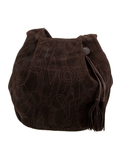 Salvatore Ferragamo Suede Bucket Bag